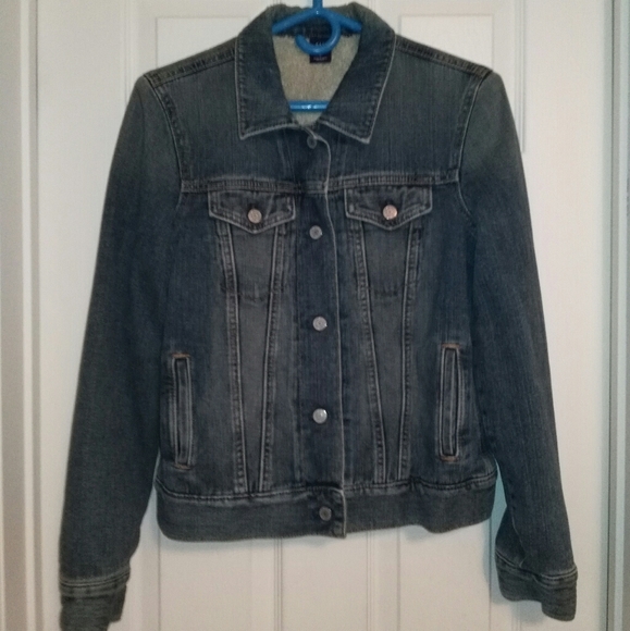 Gap classic denim jacket with warm lining - Picture 1 of 7